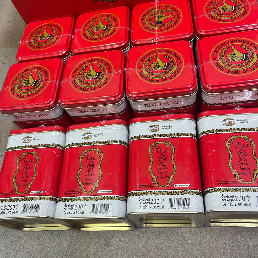 新品未開封 タイティー ×１２缶 THAI TEA MIX ChaTraMue