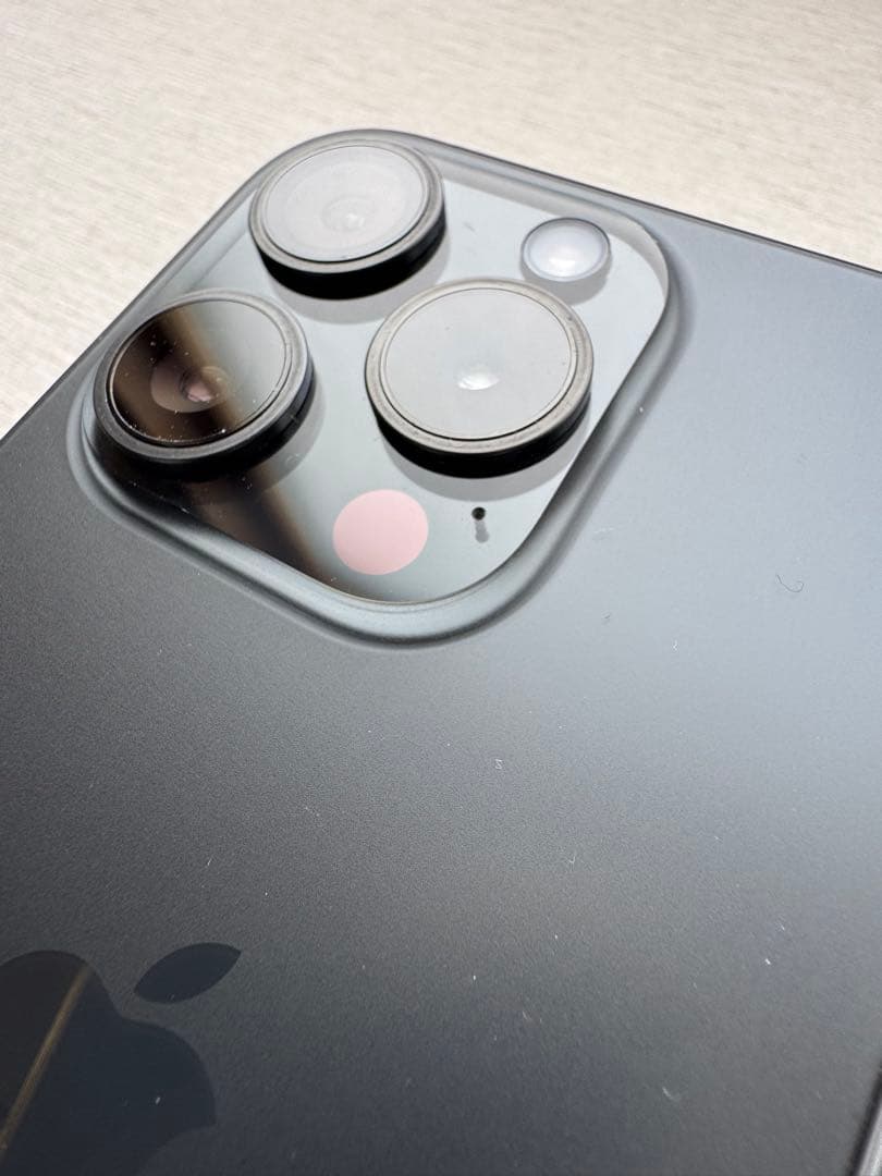 スマートフォン本体 Apple iPhone 15 Pro 128GB Titanium Black