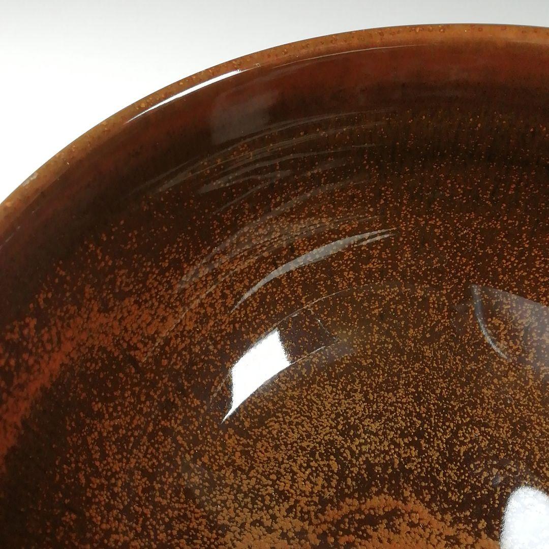 Ｔ１０８　茶碗　『九谷焼』『梅の絵』『川畠玉浪』　共箱　抹茶碗　茶道具