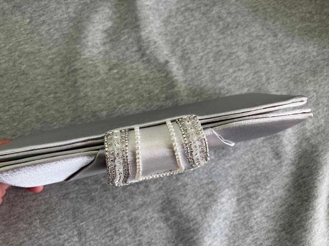 東京イギン TOKYO IGIN ★ 2WAYパーティーバッグ シルバー