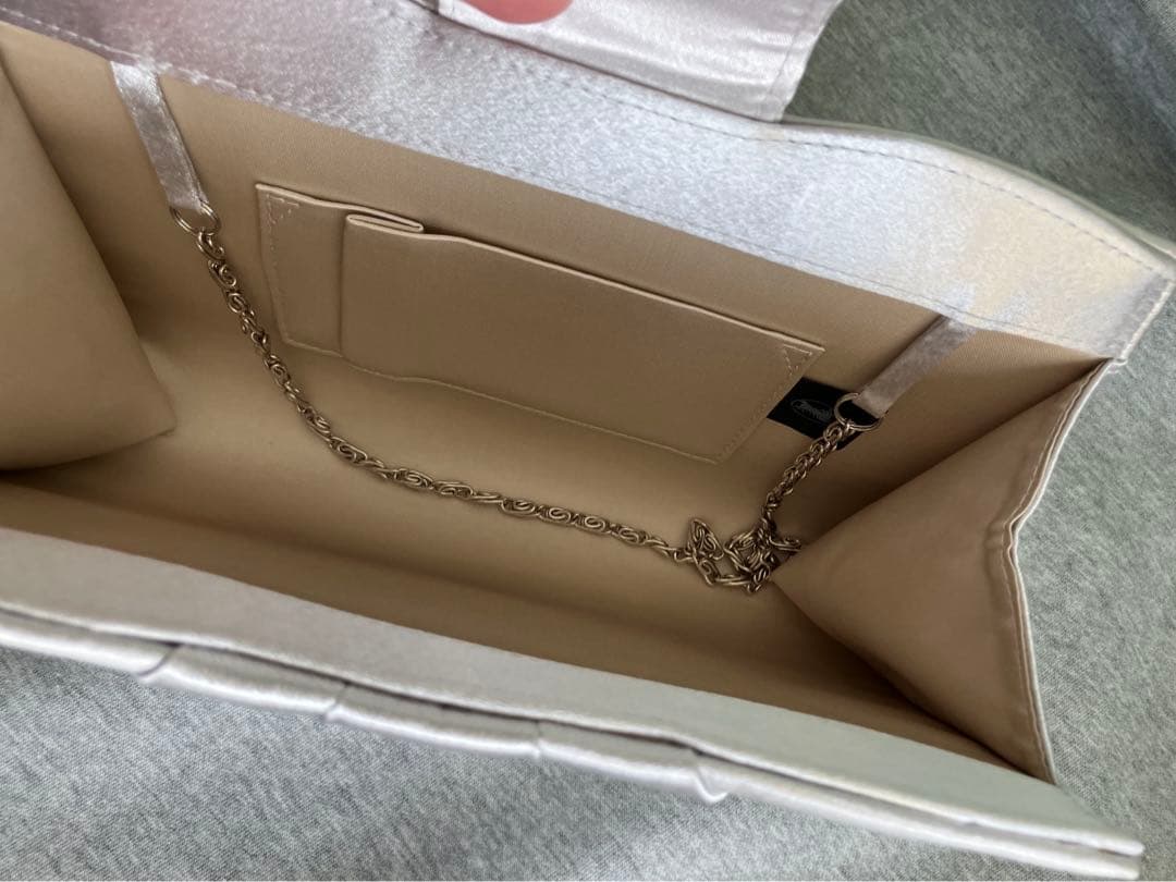 東京イギン TOKYO IGIN ★ 2WAYパーティーバッグ シルバー