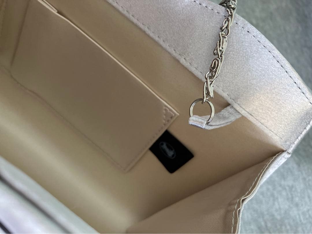 東京イギン TOKYO IGIN ★ 2WAYパーティーバッグ シルバー