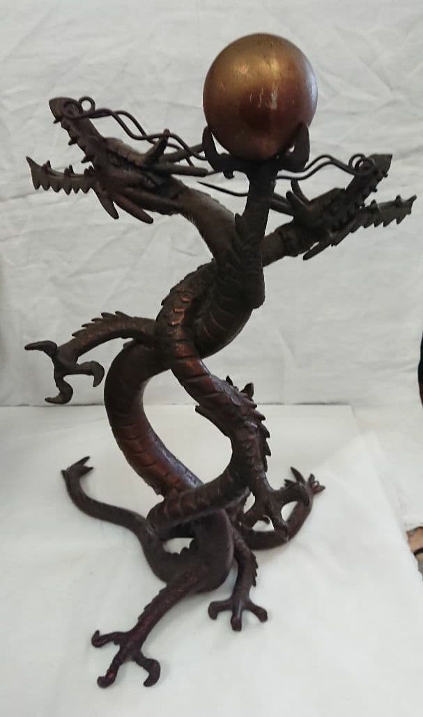 骨董 アンティーク 雑貨 置物　銅？