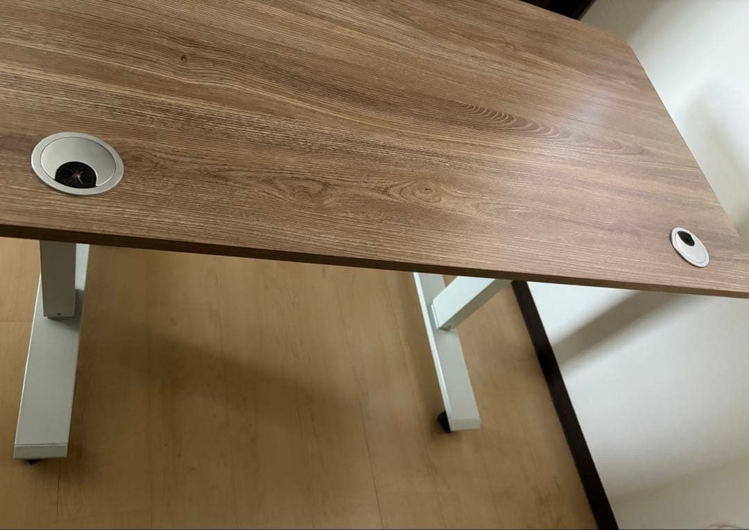 電動昇降デスク 木目調　再出品