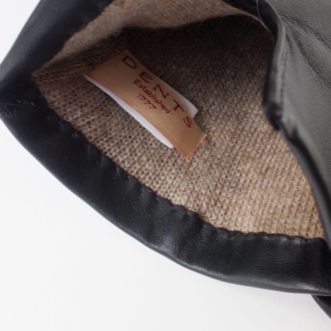 Dents Gloves BATH レザー×カシミヤグローブ