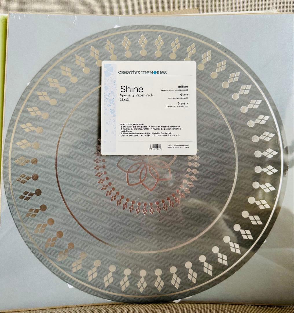 Creative Memories 12インチペーパー色々セット