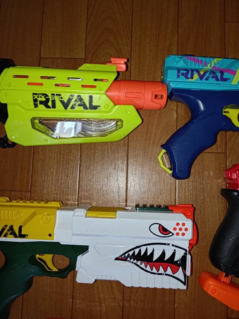 ナーフ　ライバル　５本セット