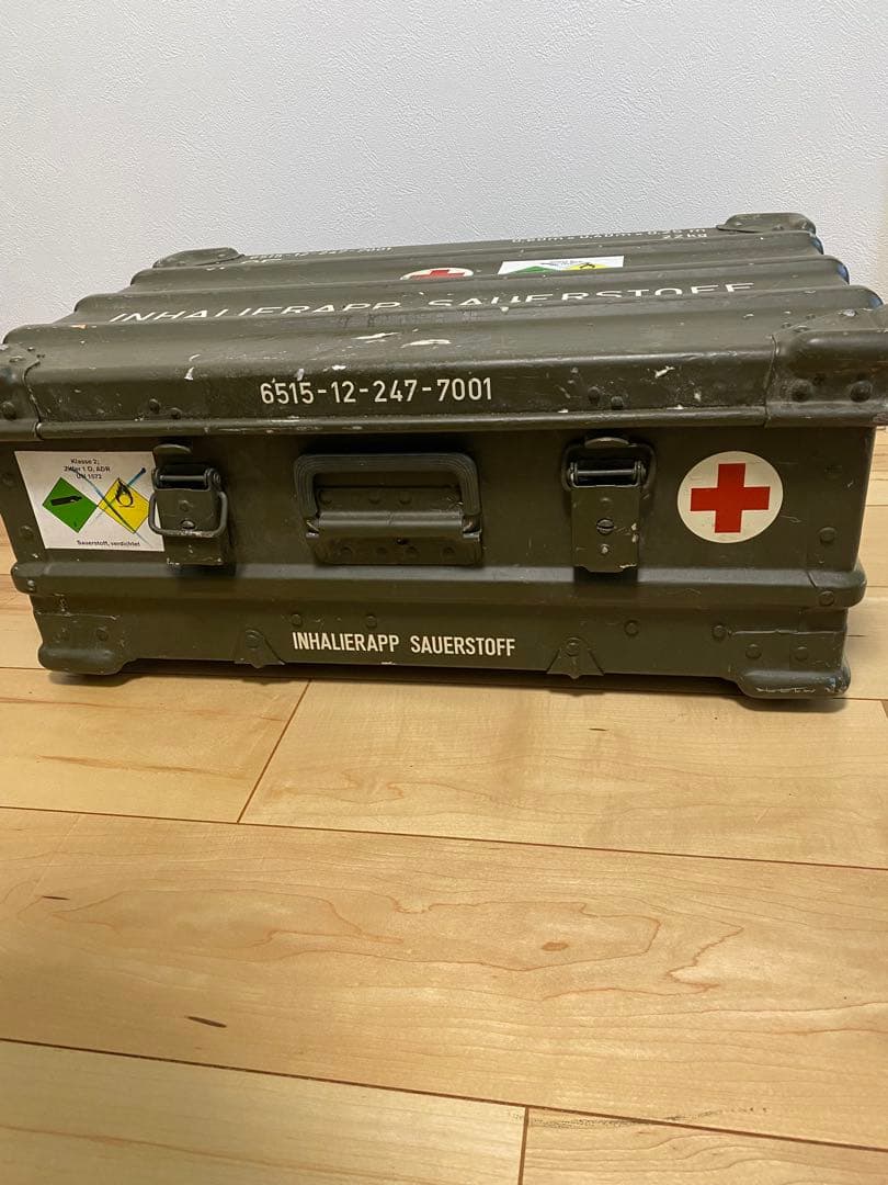 zarges 60sドイツ軍ビンテージアルミコンテナ　ミリタリー