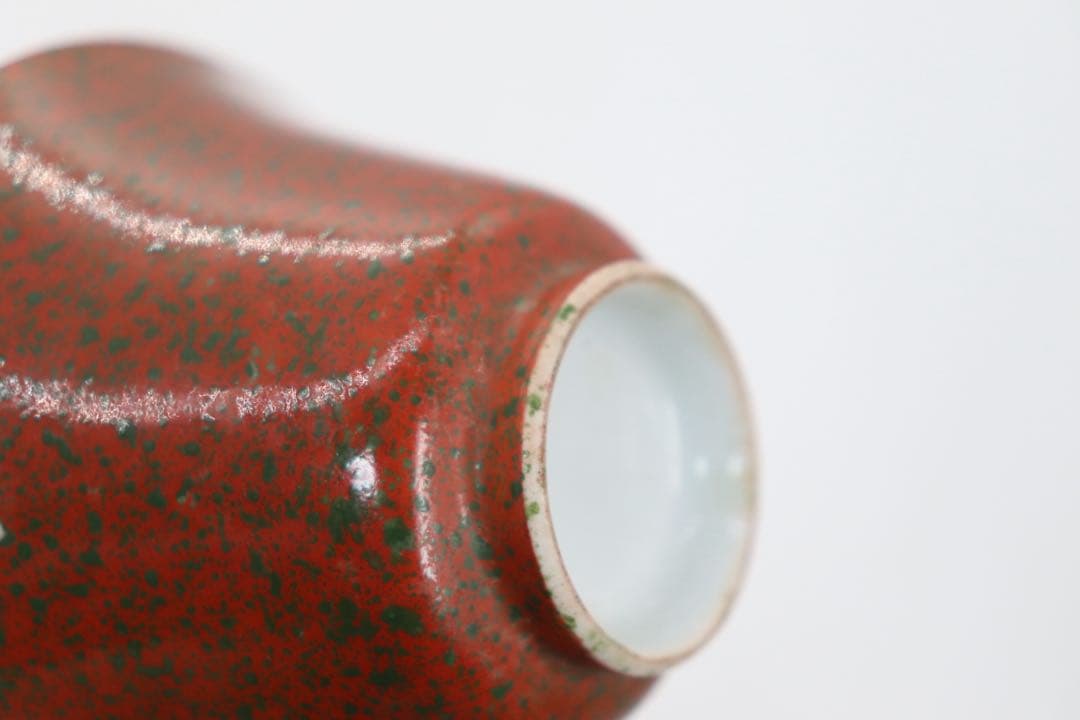 中国　清時代　窯変釉　湯呑み　送料込み250527