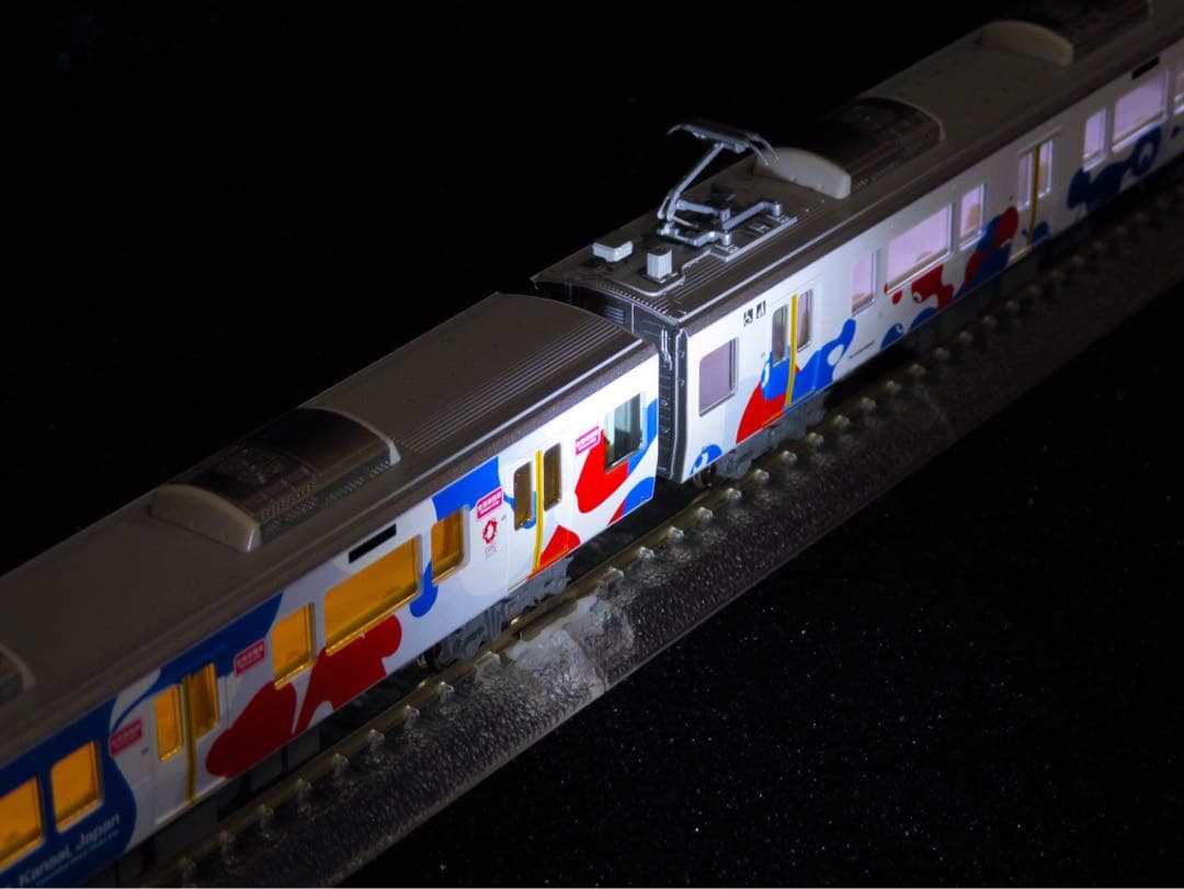 KATO 323系 室内灯付 <大阪・関西万博ラッピング列車>【新品,未使用品】