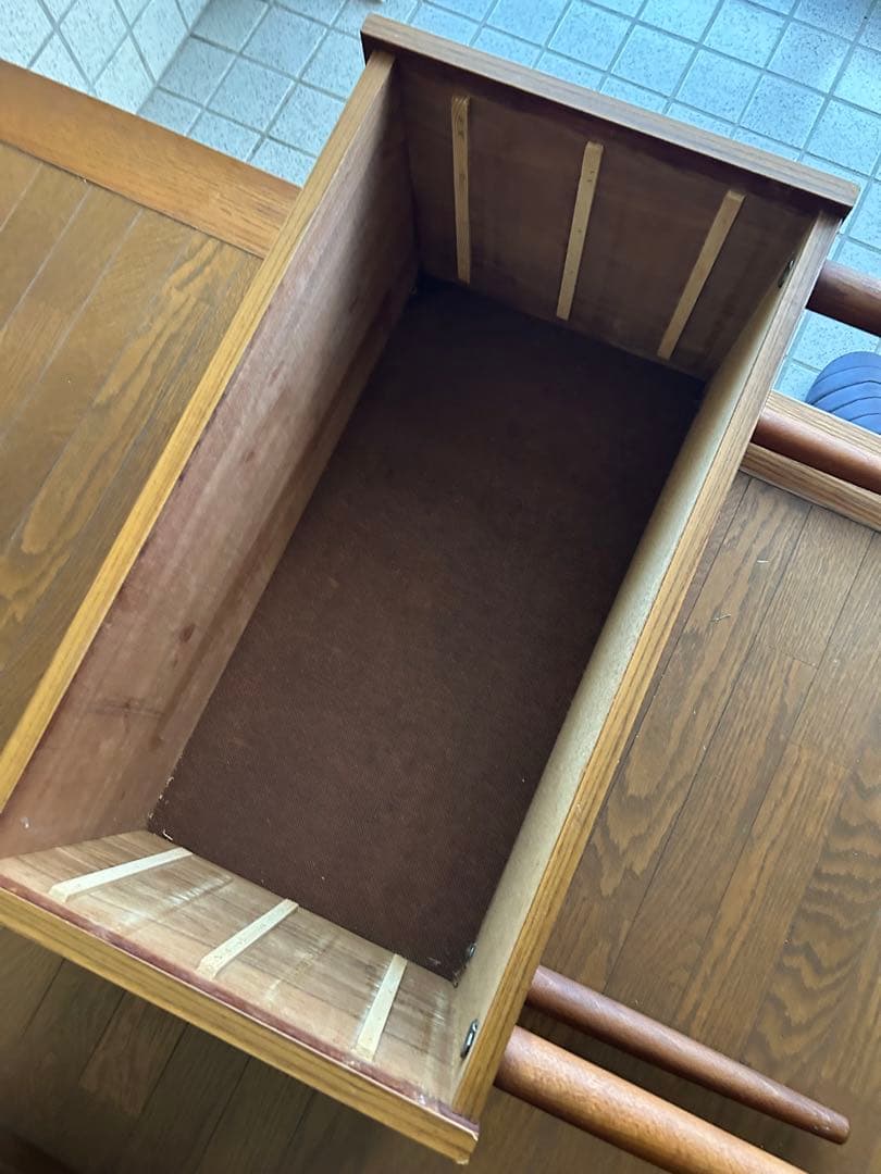 デンマークビンテージ木製キャビネット 3段 チーク材