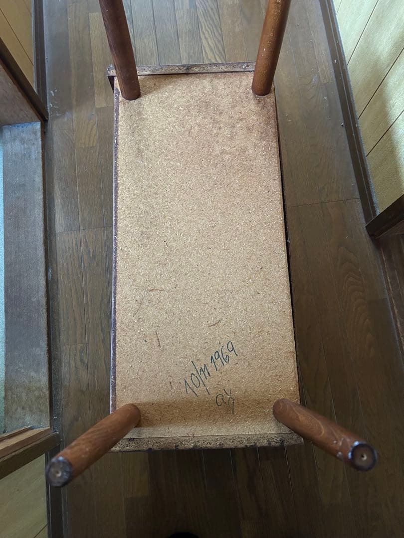 デンマークビンテージ木製キャビネット 3段 チーク材