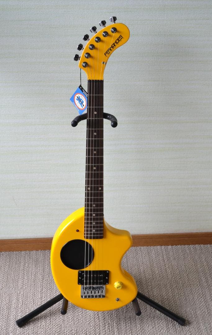 [美品】Fernandes ZO-3 YELLOW フェルナンデス エレキギター