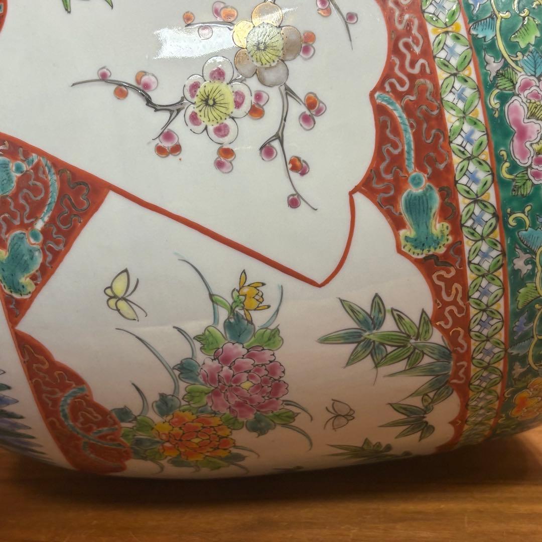 古伊万里◎赤絵火鉢