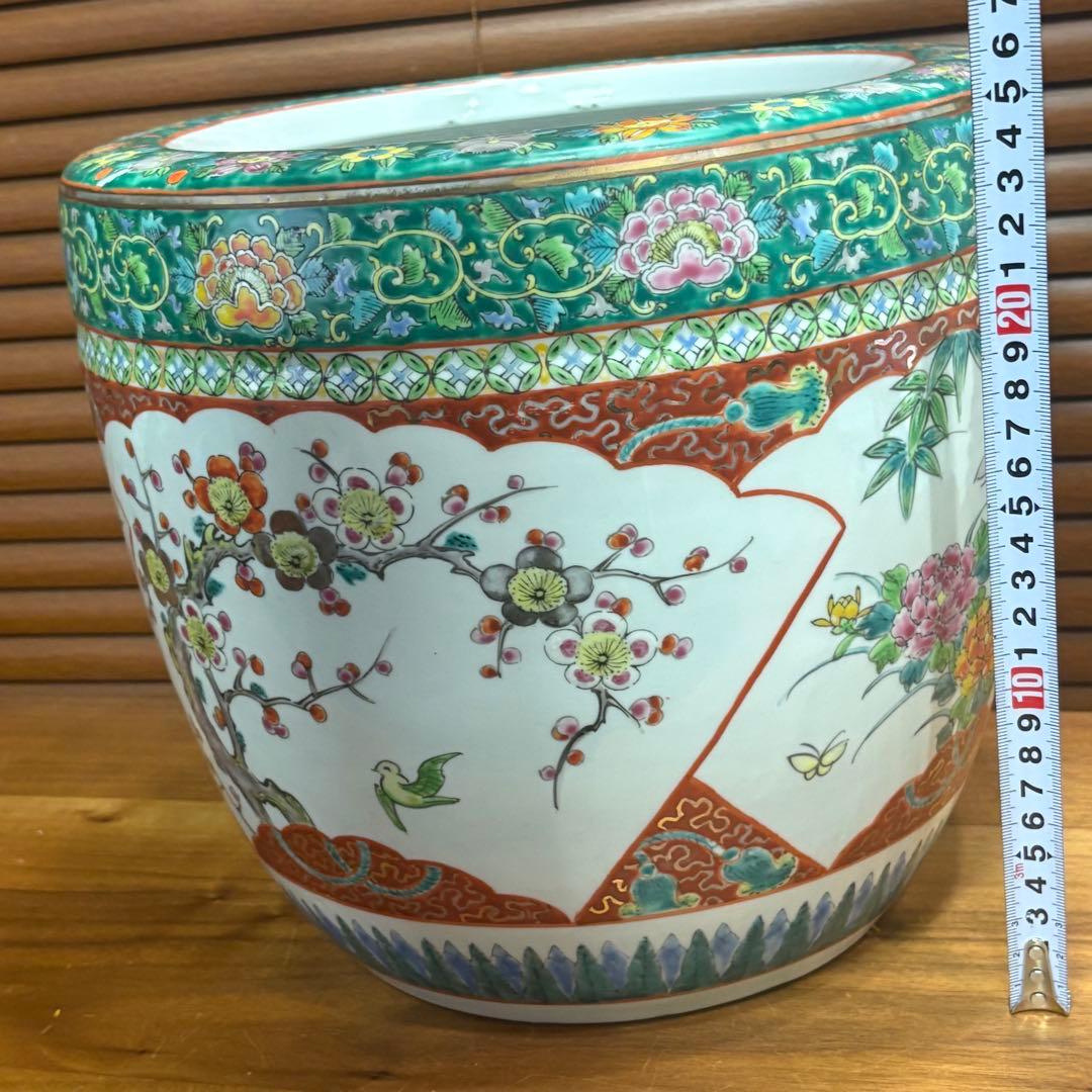 古伊万里◎赤絵火鉢