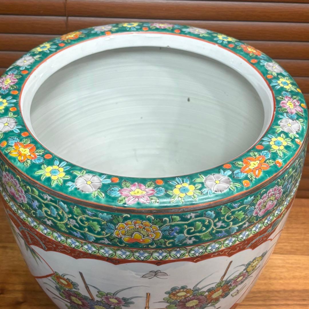 古伊万里◎赤絵火鉢