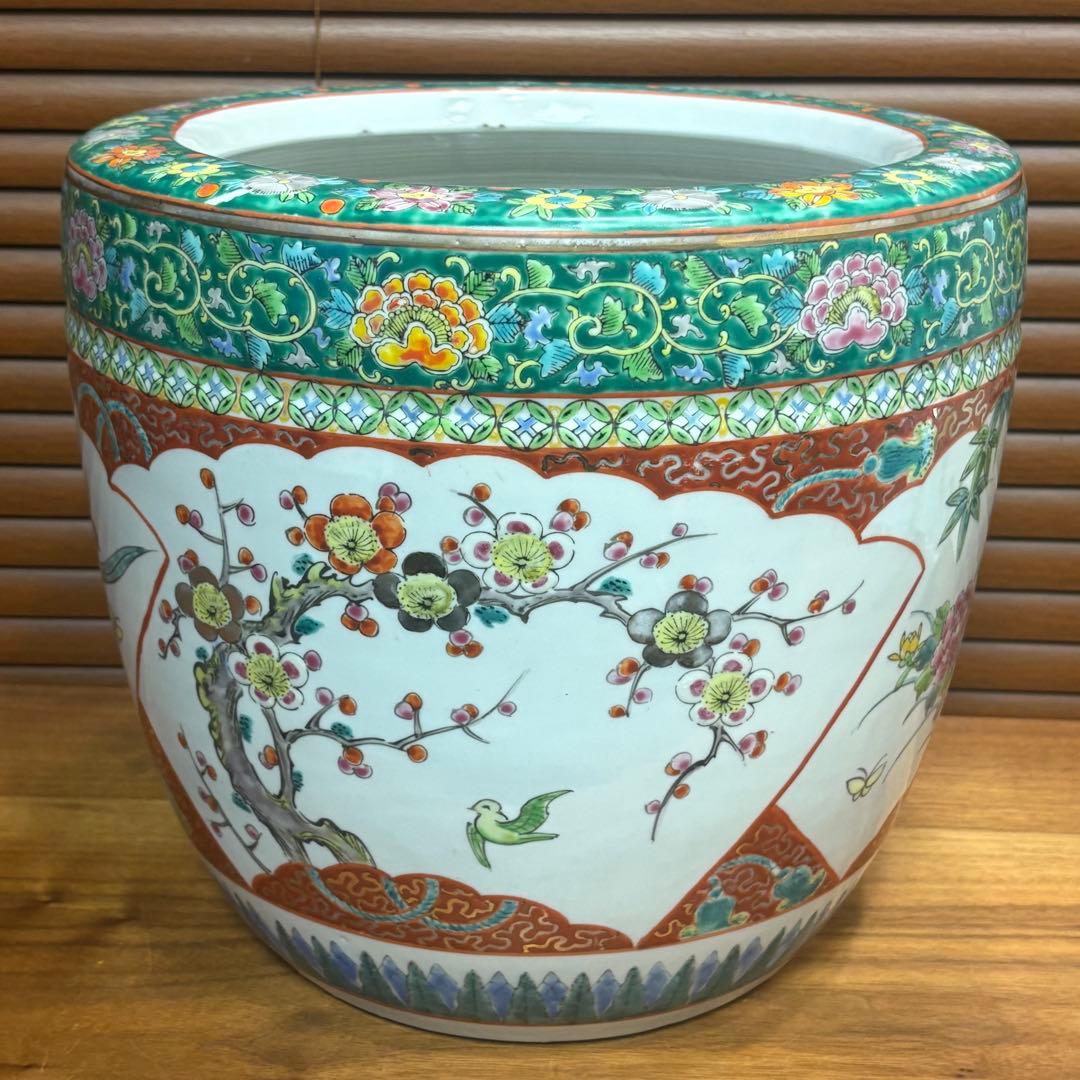 古伊万里◎赤絵火鉢