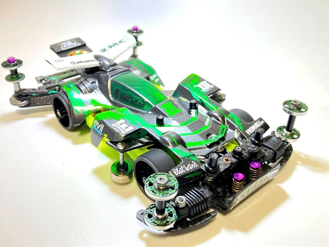 mirechin ミニ四駆　完成品　ネオトライダガーzmc