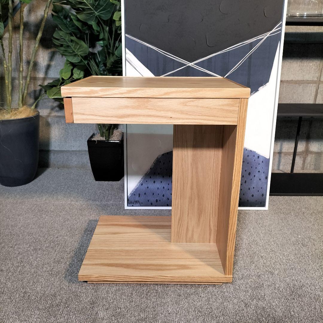 レグナテックジラーレサイドテーブル◆ 引き出し付き◆展示品(459)