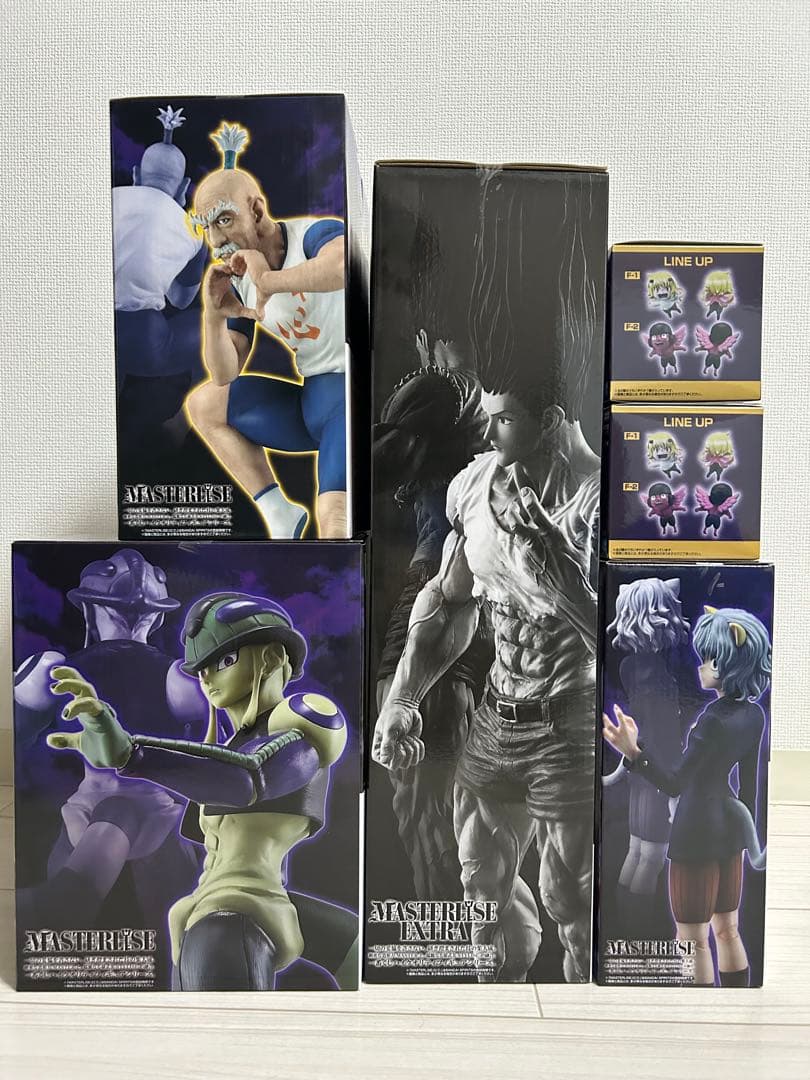 一番くじ HUNTER×HUNTER ラストワン、A、B、E賞 オマケ付