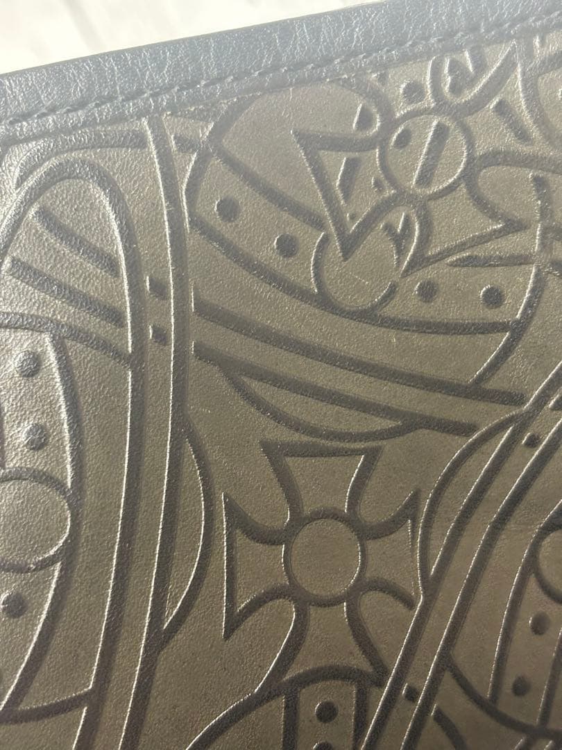 ヴィヴィアンウエストウッド　ショルダーバッグ　レザー　総柄　オーブ