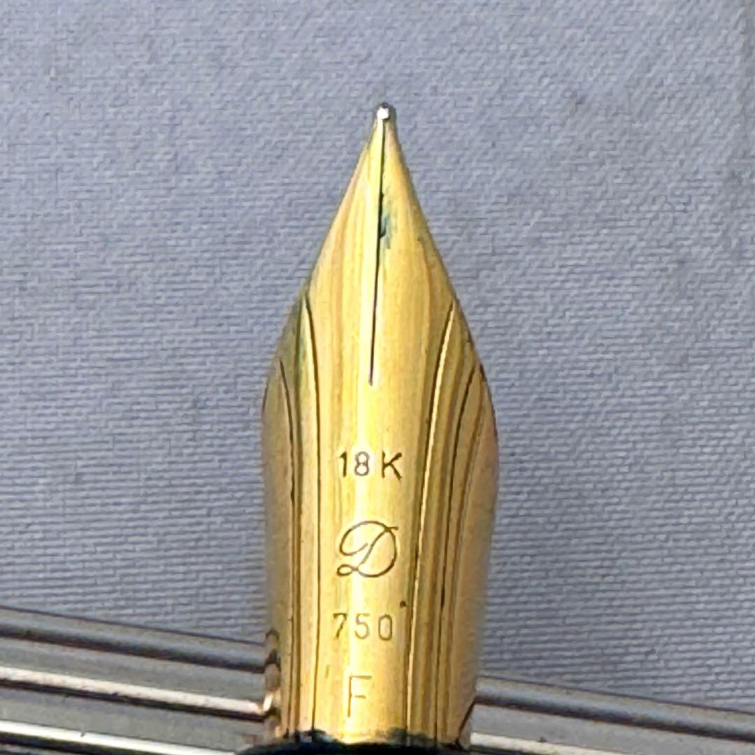 チ*ー様 ■デュポン 万年筆 ペン先 18K 750　とペリカン万年筆　計2本