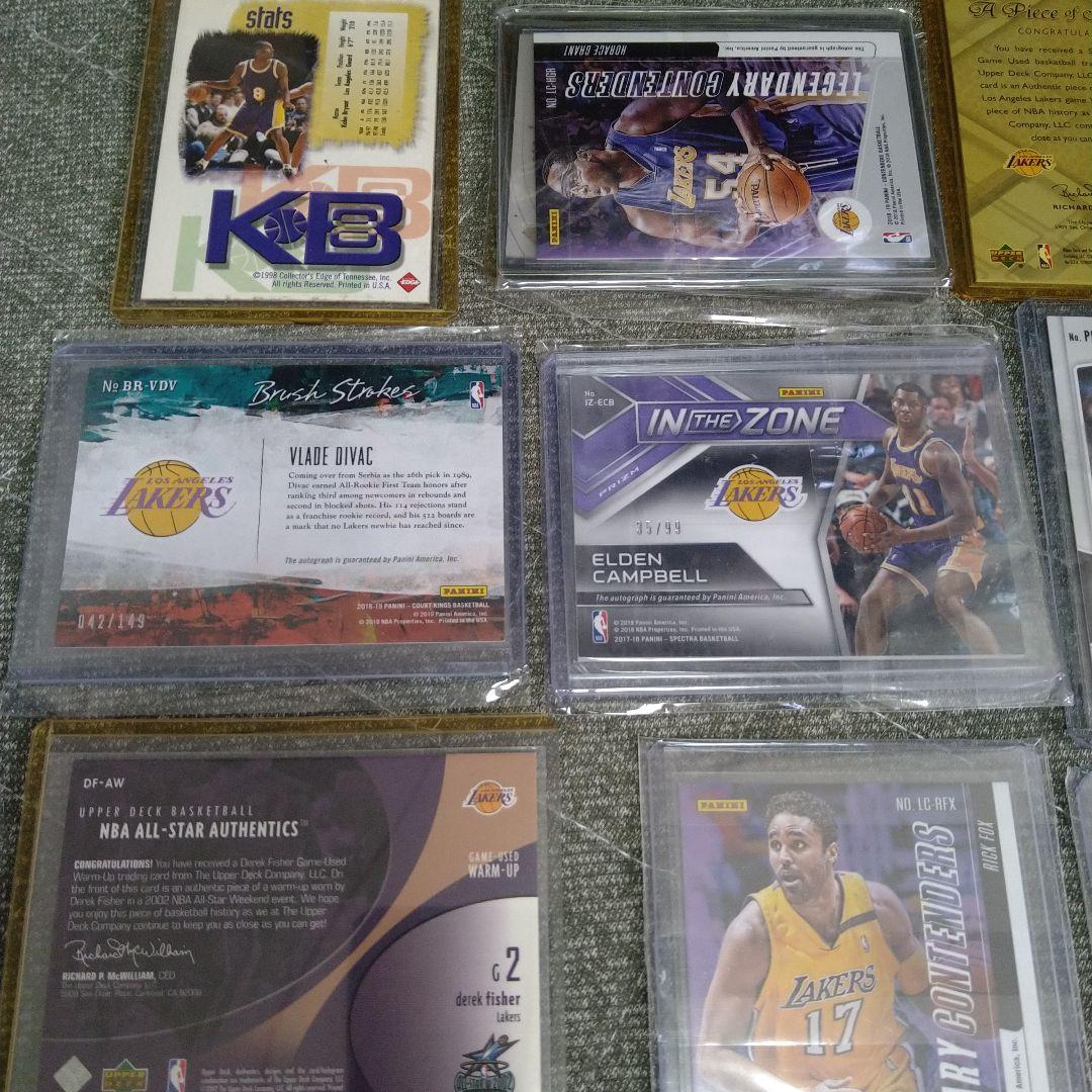 NBA 90sレイカーズ　カード（サイン・ジャージ他）18枚セット