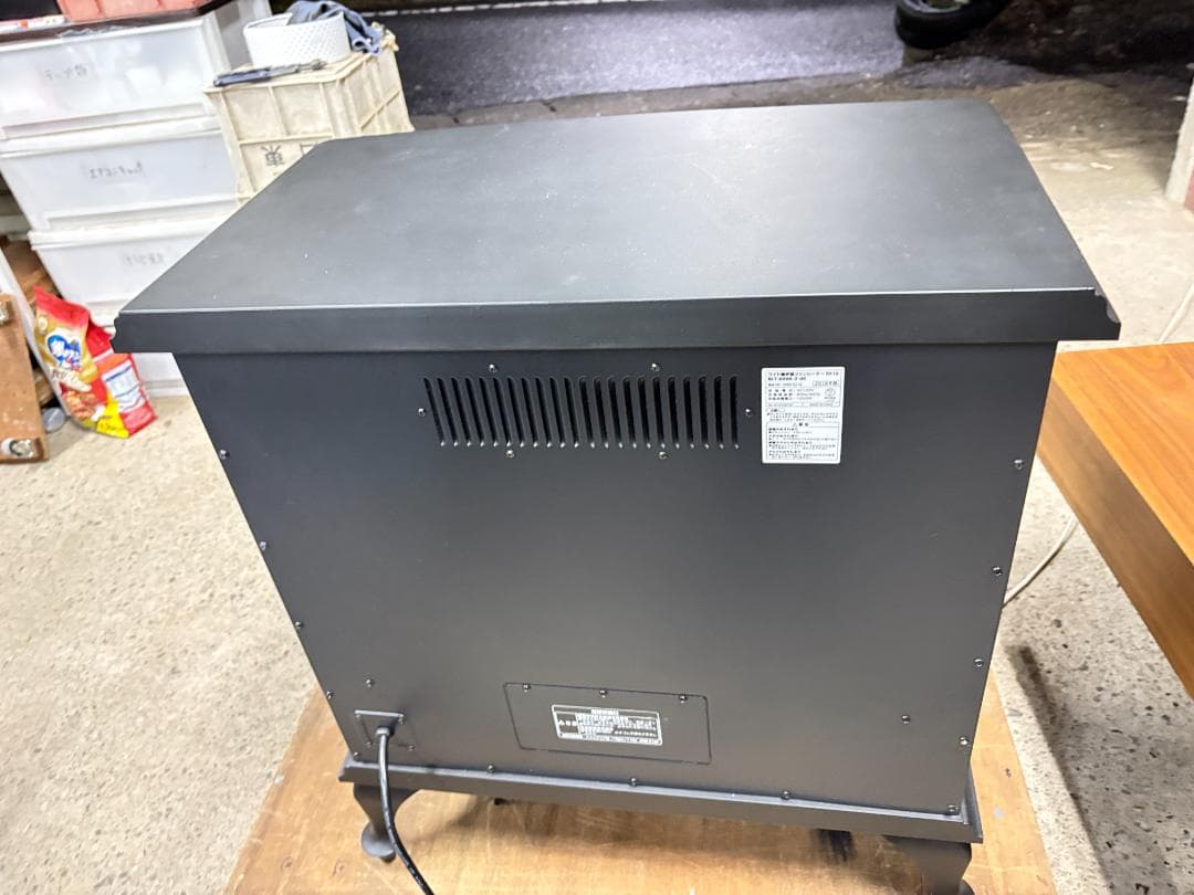 【動作確認済】ワイド暖炉型ファンヒーター BK18　2018年製 擬似炎ストーブ