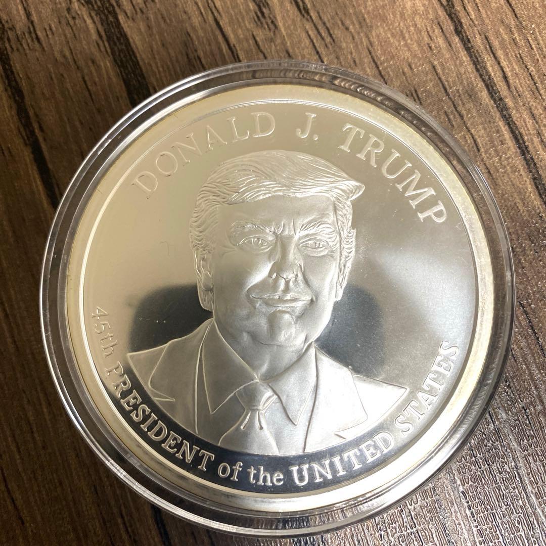 トランプ大統領　銀　シルバー　メダル 　 5オンス 1オンス　2枚セット