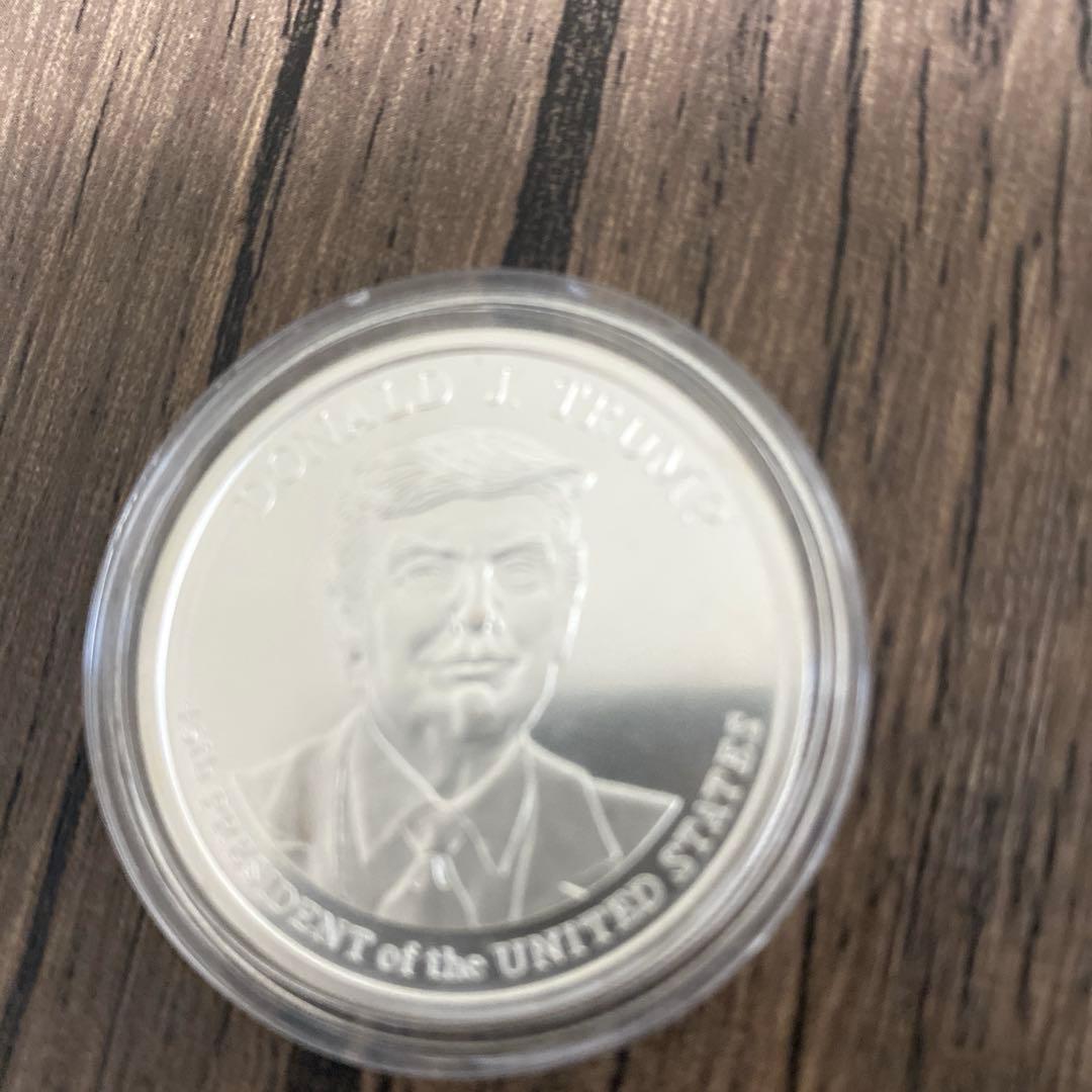 トランプ大統領　銀　シルバー　メダル 　 5オンス 1オンス　2枚セット