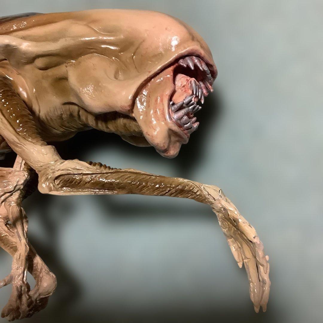 エイリアン★ソフビ★ガレージキット★クイーンチェストバスター★ALIEN★完成品