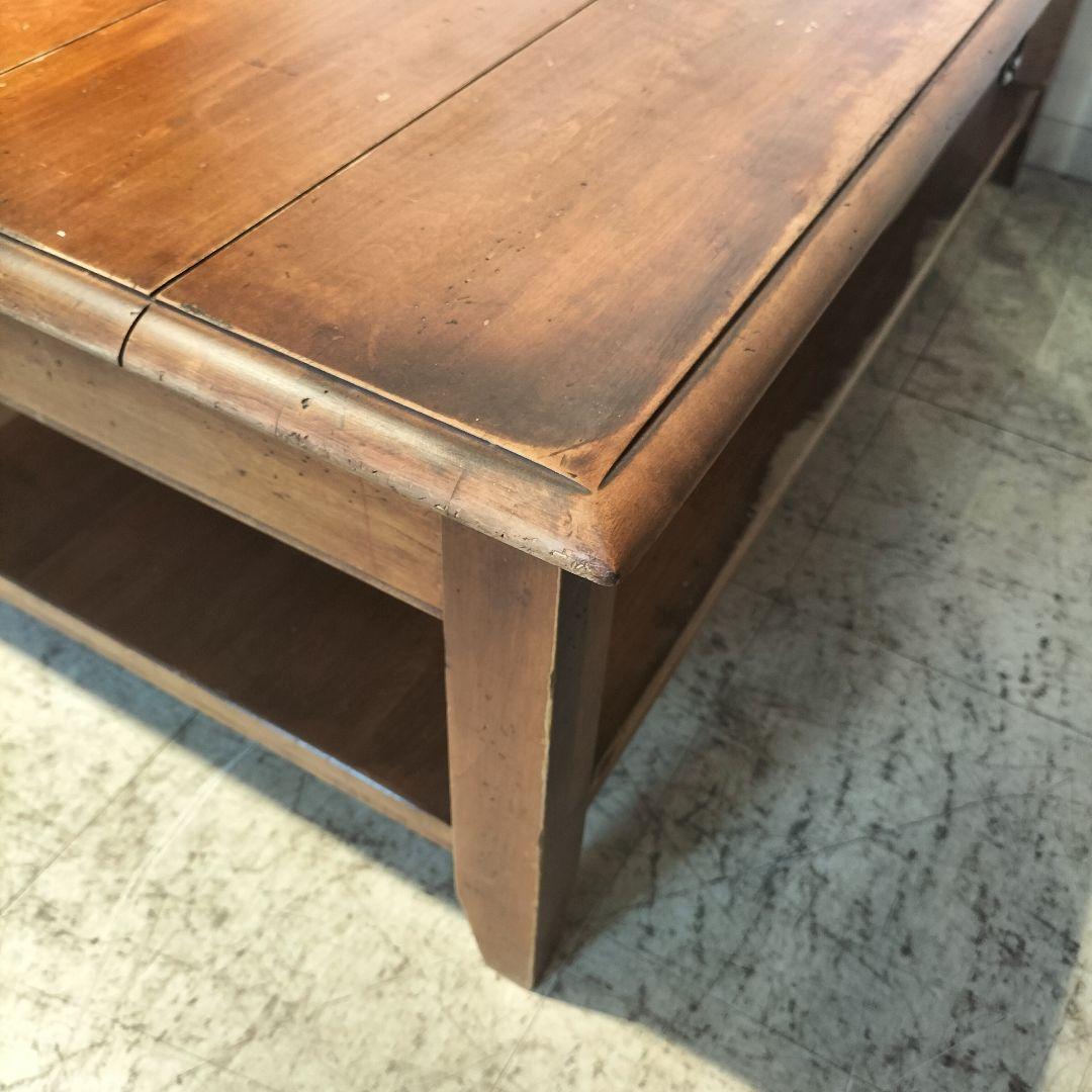 M♦ヴィンテージ　ETHAN ALLEN　ローテーブル　センターテーブル