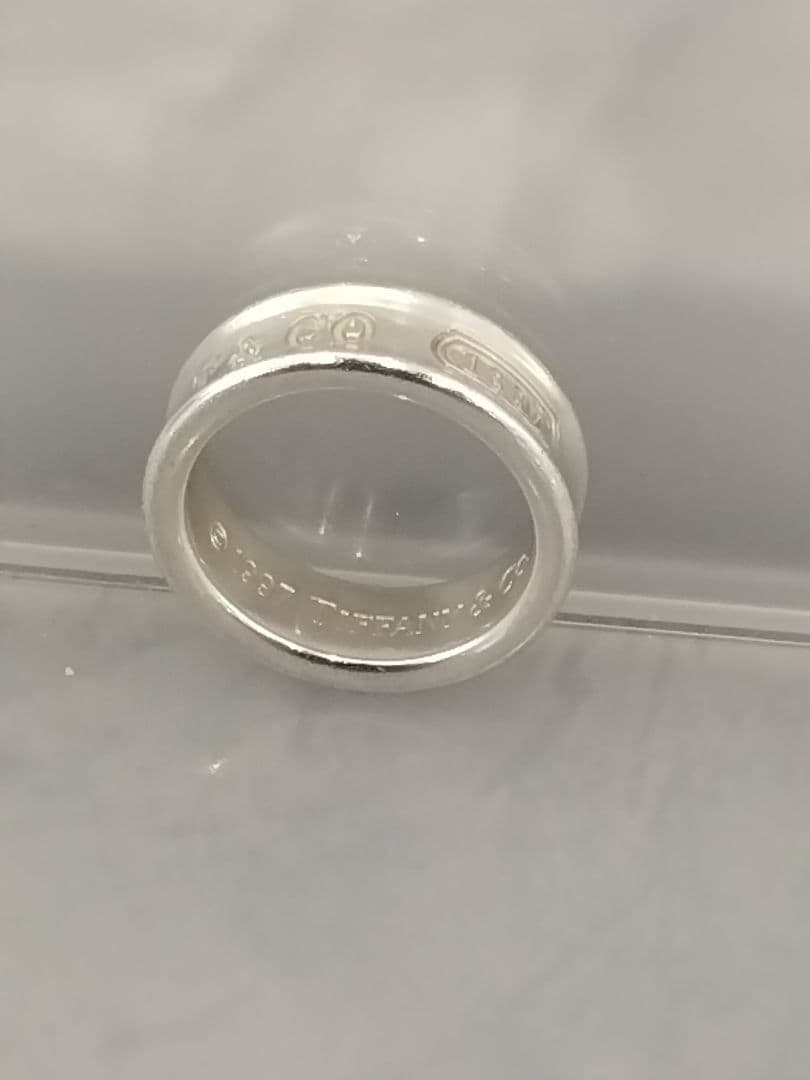 TIFFANY　ナローリング　シルバーリング　#13　　中古品