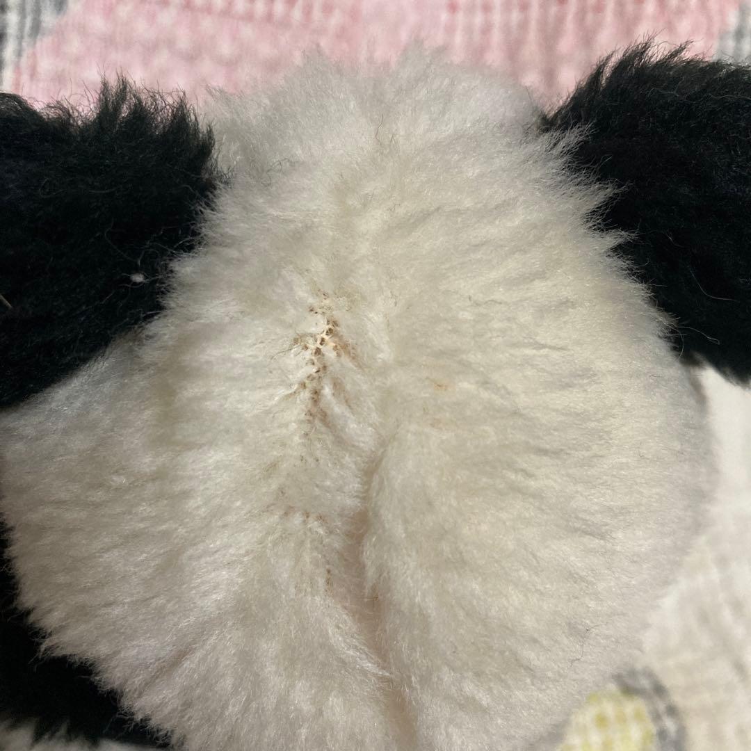 ファースト　モンチッチ風　パンダ　ぬいぐるみ　② レトロ　中古品