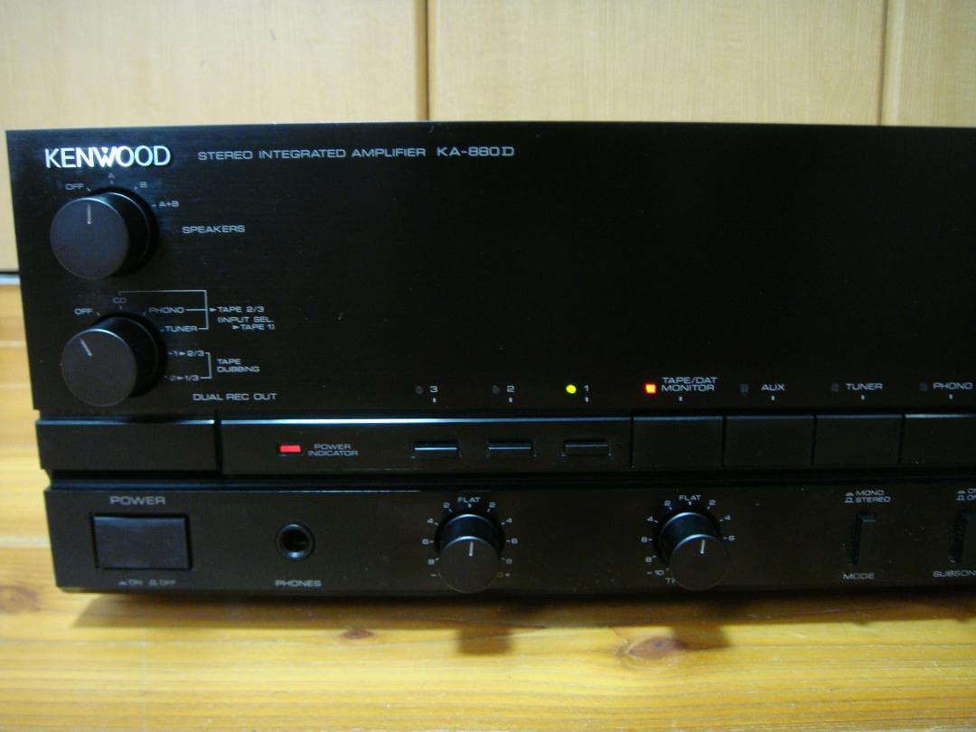 整備済 KENWOOD ケンウッド プリメインアンプ KA-880D