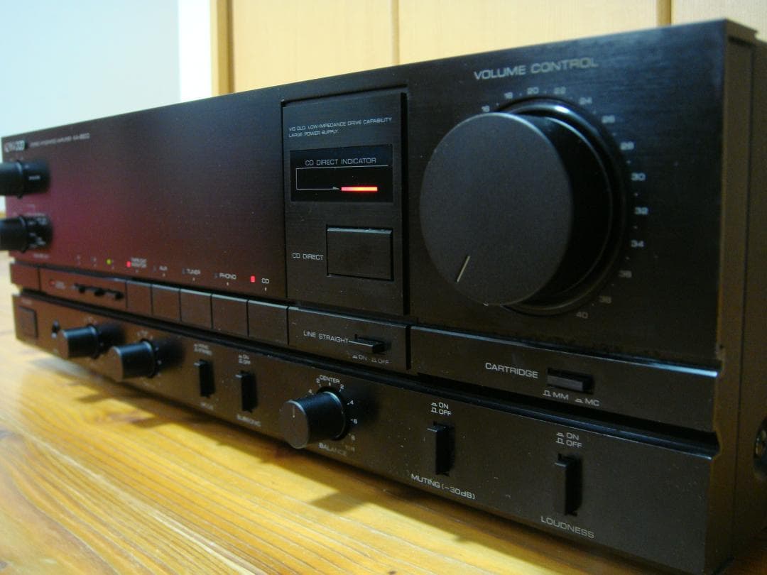 整備済 KENWOOD ケンウッド プリメインアンプ KA-880D