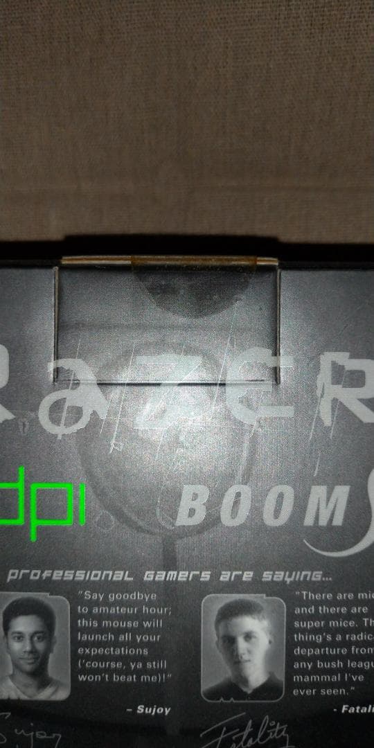 Razer Boomslang DPI1000（1999年）未開封