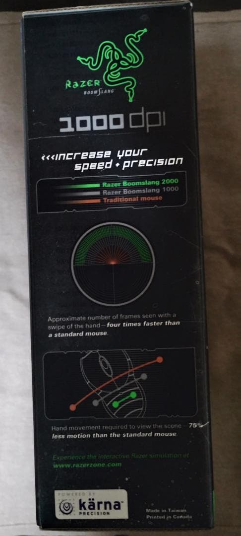 Razer Boomslang DPI1000（1999年）未開封