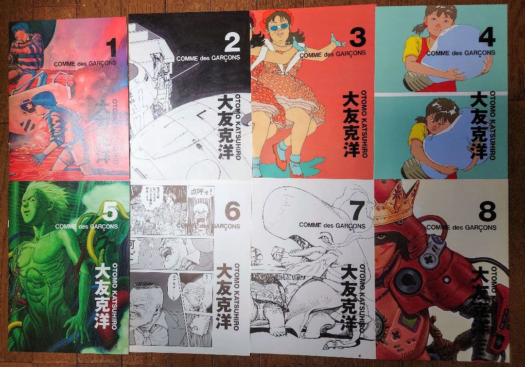 2013 COMME des GARÇONS DM25/28冊+1 大友克洋