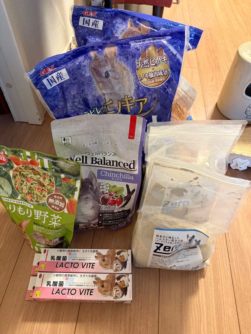 チンチラケージ　サンコー80ハイ　その他小物