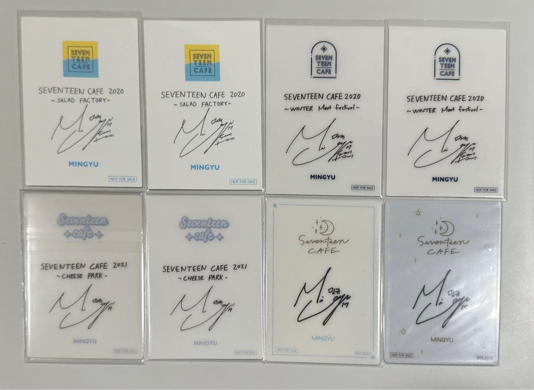 SEVENTEEN cafe セブチカフェ ミンギュ トレカ ポストカード