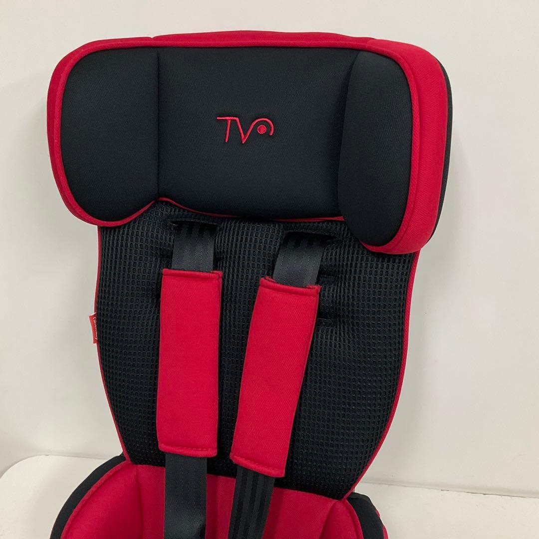 綺麗！日本育児 チャイルドシート トラベルベスト EC プラス レッド×ブラック