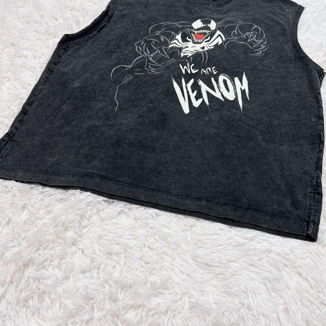 LYFT marvel VENOM グラフィック ルーズタンクトップ L