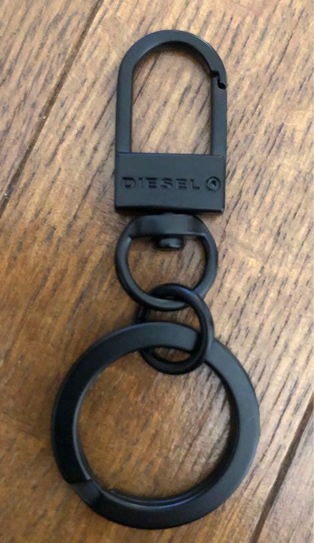 美品 ディーゼル DIESEL 6連キーケース 本革/ブラック