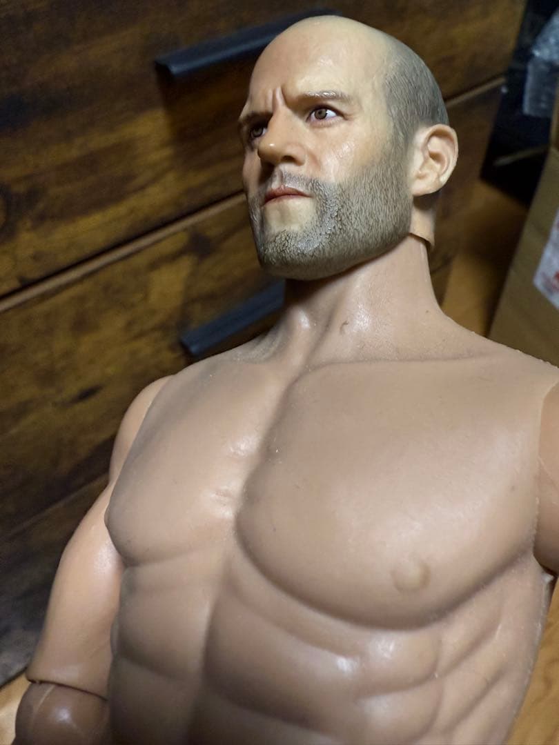 1/6 ジェイソン・ステイサム 似 ヘッドパーツ 素体
