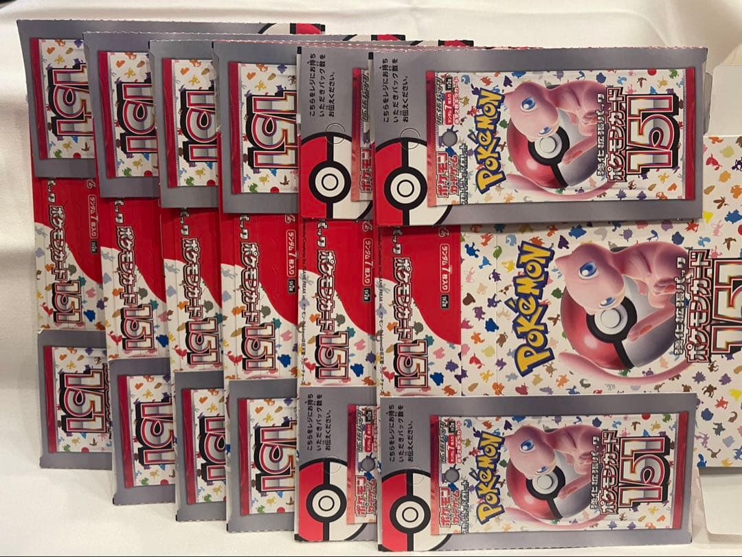空箱のみ ポケカ 151等box空箱 全82個セット