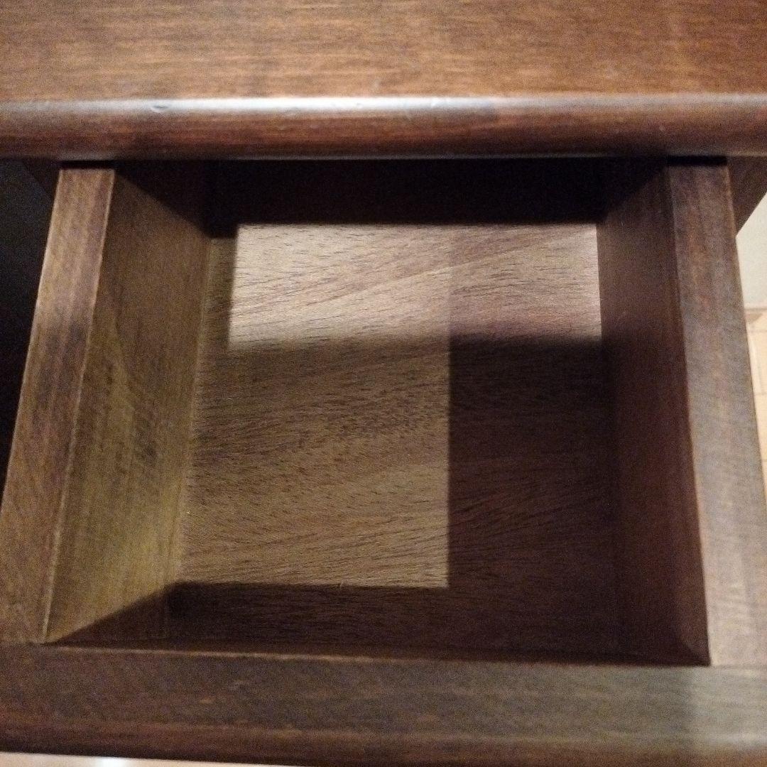 花柄の木製引き出し 9個