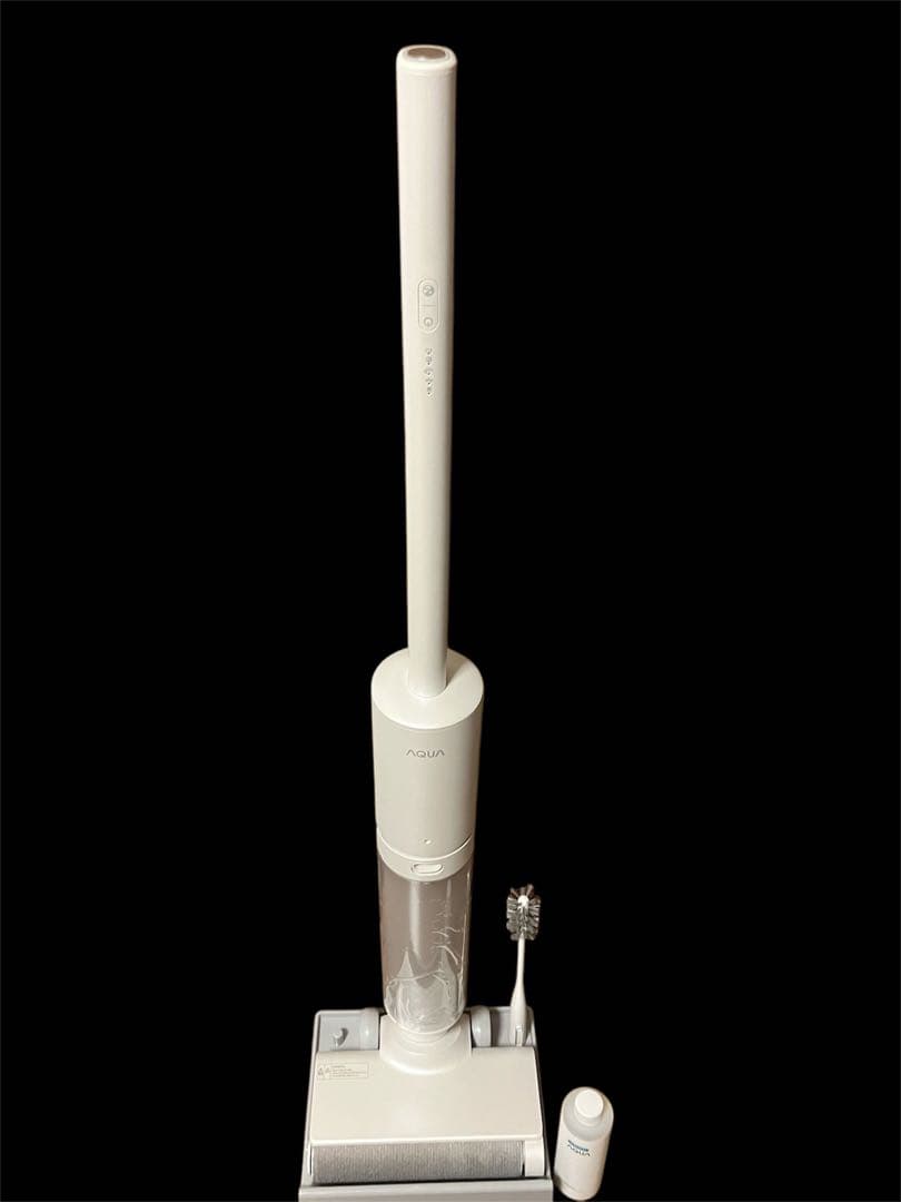 AQUAコードレススティック掃除機 ホワイト ［コードレス］AQC-WX1P-W