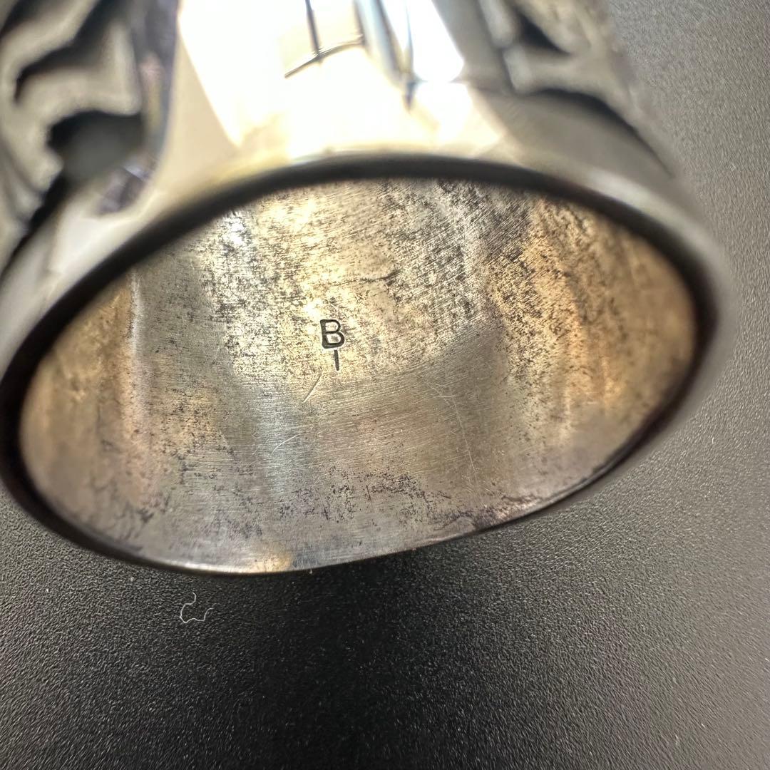 HOPI Berra Tawahongva オーバーレイ リング　29号