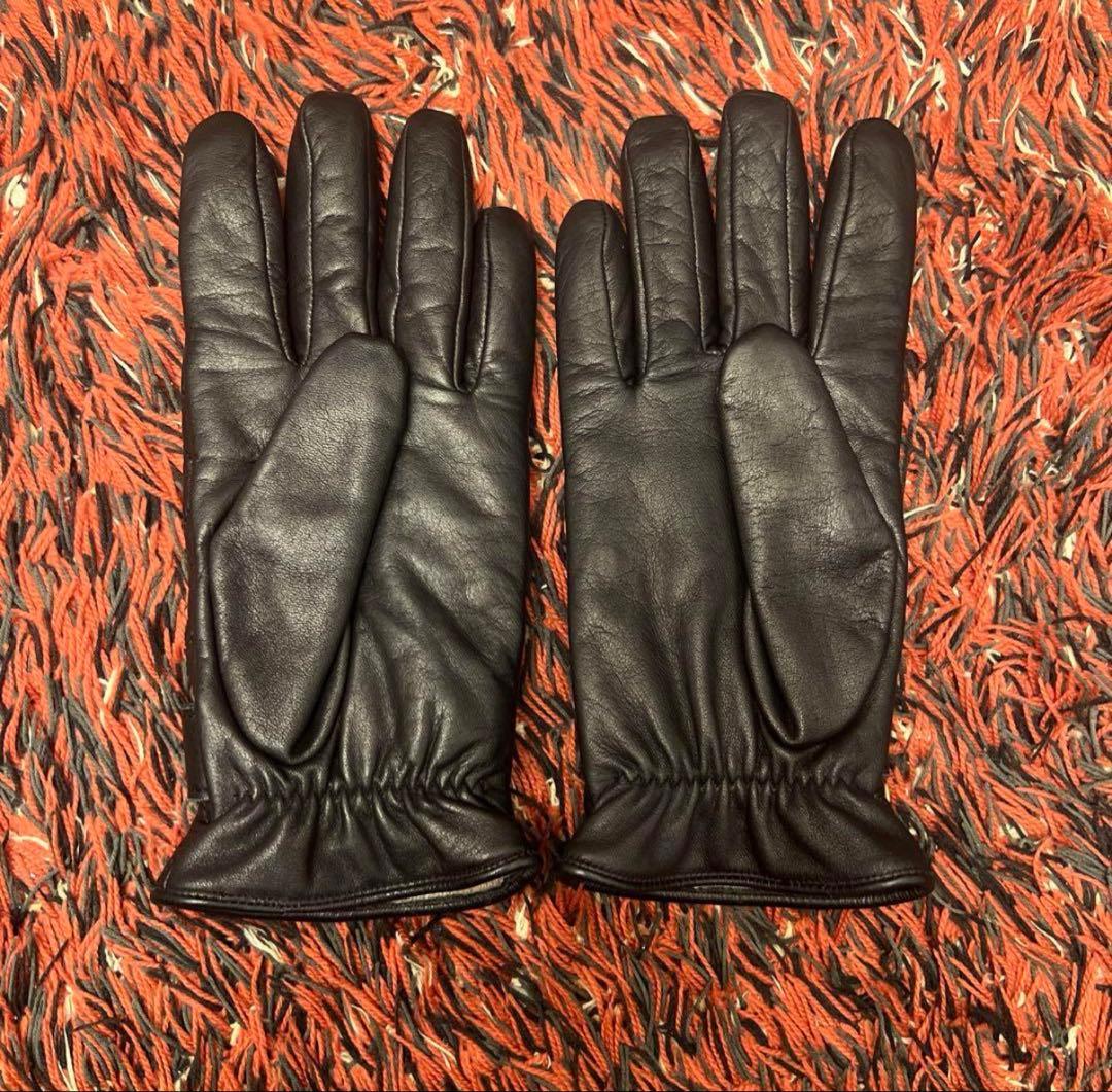 こ*つ様 美品　バーバリー BURBERRY ブラックレーベル レザー 手袋 革